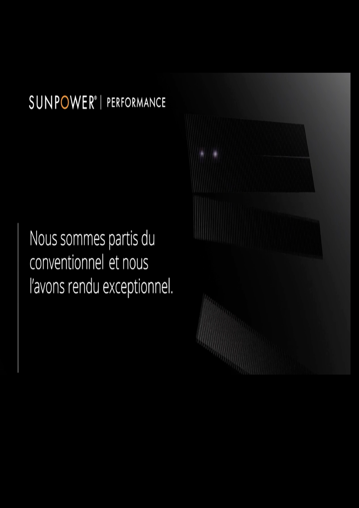 AIRMETIC ENR PANNEAUX SOLAIRE NON CONVENTIONNEL SUNPOWER MAXEON