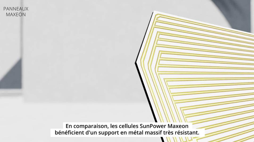 CELLULE SOLAIRE AIRMETIC FINISTERE SUNPOWER MAXEON