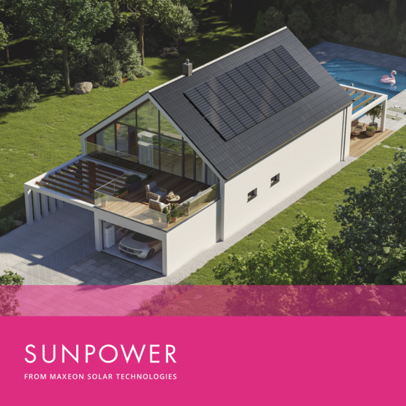 Panneaux solaires Sun Power Gamme Maxeon airmetic enr finistere